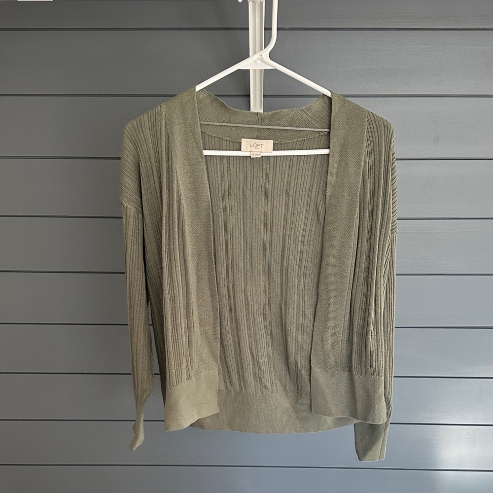 LOFT Sage Green Women's Cardigan